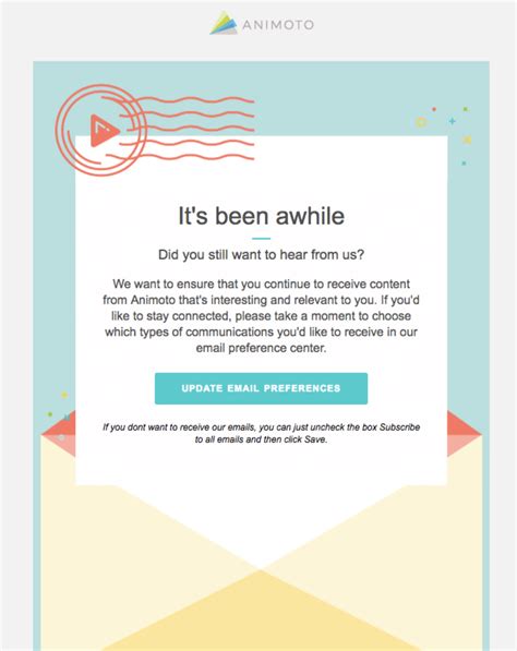 Customer Win Back Email Template