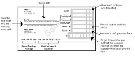First, you must provide personal information such as your name and your account number. The Adopted One: How to Fill Out A Deposit Slip