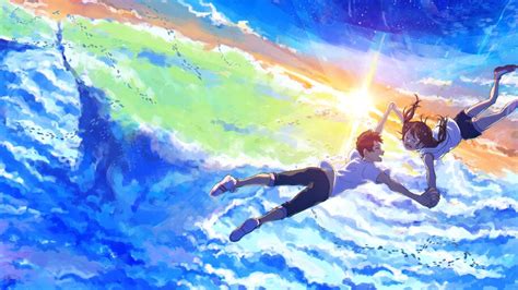 26 Anime Wallpaper Skydive