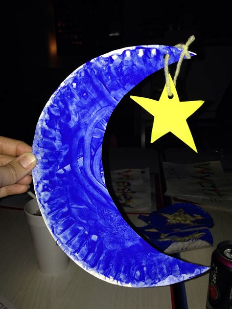 Moon And Stars Craft Preschool Art