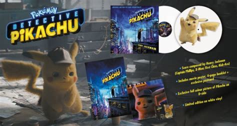 Pokémon Detective Pikachu Original Motion Picture Soundtrack Picture