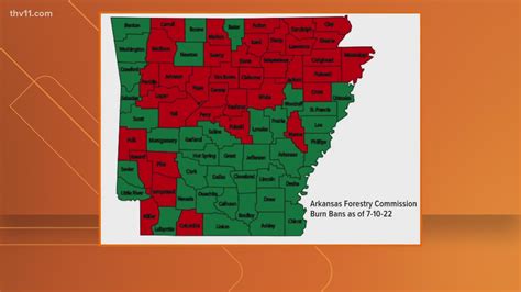 More Arkansas Counties Added To Burn Ban List