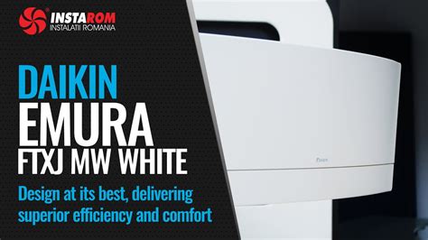 Daikin Emura Ftxj Mw Matt White Inverter Wall Mounted Air Conditioner