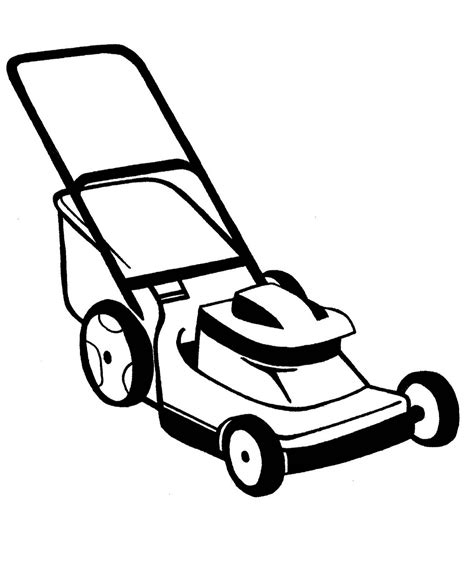 Lawn Mower Drawing At Getdrawings Free Download