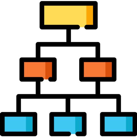 Hierarchical Structure Diagram Vector Svg Icon Png Repo Free Png Icons