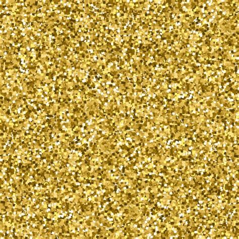 Round Gold Glitter Scattered Pattern With Round Gold Glitter On Black