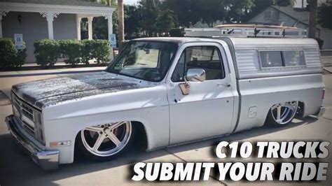⬜️ Bagged Chevy C10 Trucks Submit Your Ride C10 Edition Classic