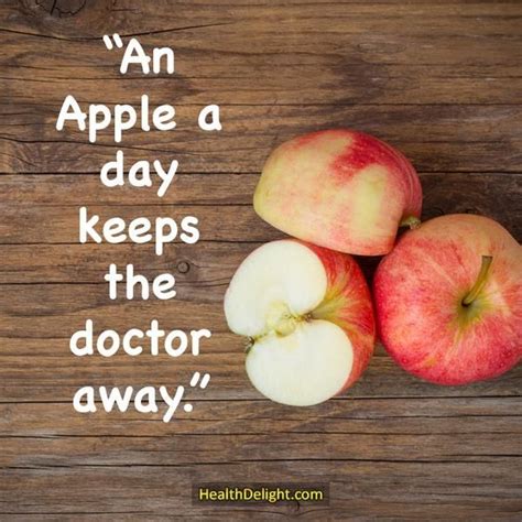 An Apple A Day Keeps The Doctor Away