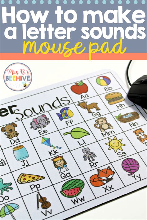 How to make a letter sounds mouse pad on Vistaprint | Letter sounds