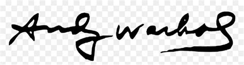 Andy Warhol Signature Hd Png Download Vhv