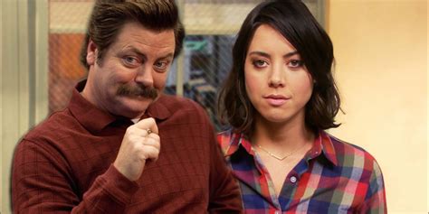 Parks And Rec Debunking The “ron Is Aprils Dad” Theory