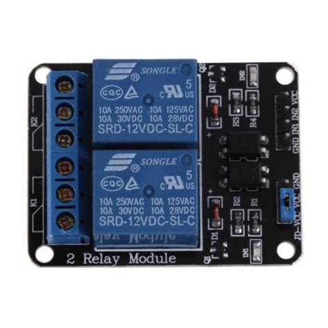 12v 2 Channel Relay Module Electronics Pro