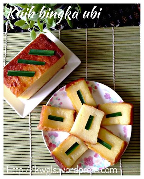 Kuih Bingka Ubibaked Tapioca Or Cassava Cake 烤木薯糕） Cassava Cake