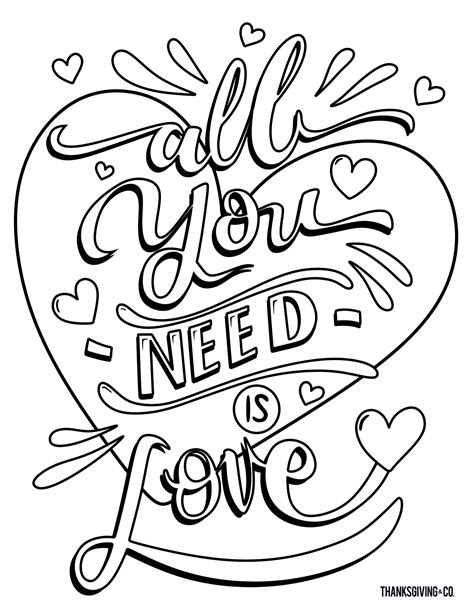Free Adult Coloring Page For Valentine S Day That Will Bring Out Your