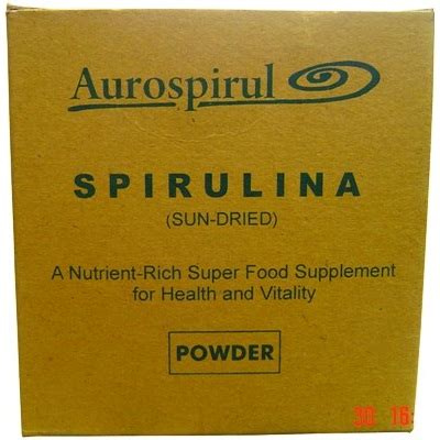 Pharmacopeia, consumerlab.com, and nsf international. Aurospirul Spirulina (Sun- Dried) Powder (100g) from India ...