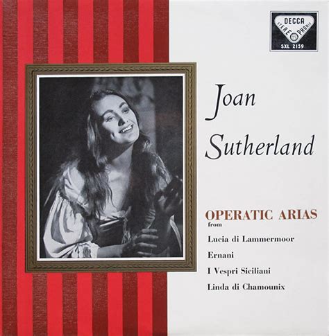 Joan Sutherland Operatic Arias Releases Discogs