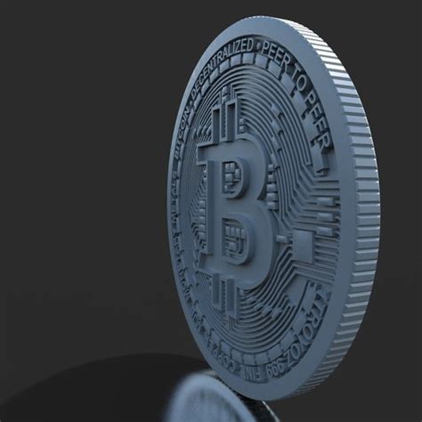 Download Stl File Bitcoin 3d Printing Template ・ Cults