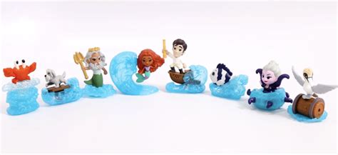 New The Little Mermaid Happy Meal Toys Arrive At Mcdonalds