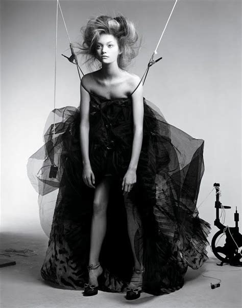 Fashion Editorial Black And White Fashion Photography Gemma Ward By