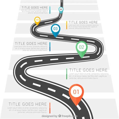 Road Map Vector At Collection Of Road Map Vector Free