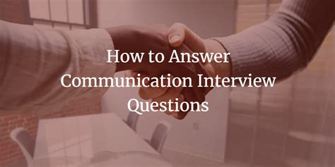 Top 100 Common Interview Question And How To Answer Them Myjobmag