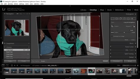 I normally do this reject tagging as soon as i import the images into lightroom (before i put any images of these images into a collection or. Straighten a Photo in Lightroom Classic CC- Instructions