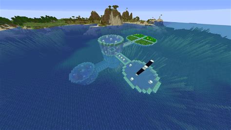 🌊ocean Survival Base🌊 Minecraft Map