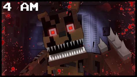 Minecraft Fnaf Nightmare Freddy 4 Am Fnaf Minecraft R