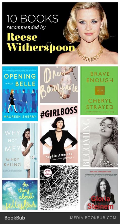 Use promo code readwithjenna to enroll in book of the month club and get your first book for $9.99 (originally $14.99). 10 Books Recommended by Reese Witherspoon | Reese ...