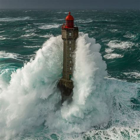 La Jument Dans La Tempête By Mathieurivrin Lighthouse Lighthouse