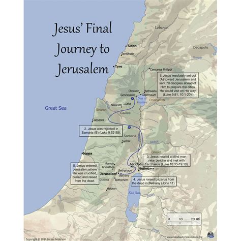 The Life Of Jesus 7 Pro Series Bible Maps Headwaters Christian Resources