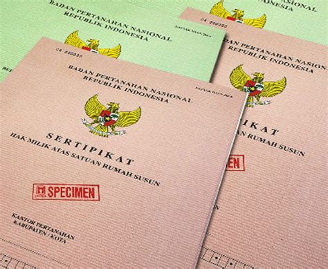 Untuk tukar hak milik bagi penama yang telah meninggal dunia: Macam-macam Sertifikat Apartemen Beserta Contoh dan Kegunaanya