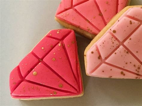 Ombre Diamond Sugar Cookies By Coco Peony
