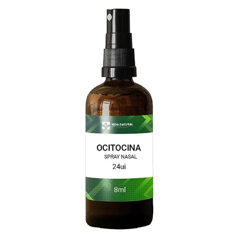 Ocitocina Spray Nasal 24ui 8ml Farmácia Vida Natural Farmácia de