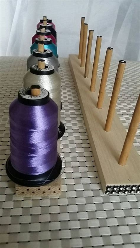 Embroidery Thread Rack Staying Organized During Project No Mixing