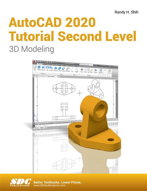 Autocad 2020 Tutorial Second Level 3d Modeling Book 9781630572709