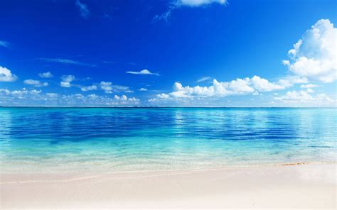 Download Wallpaper Sea Beach Horizon Sand Tropics Ultra HD K By Jacobmoore K Ocean