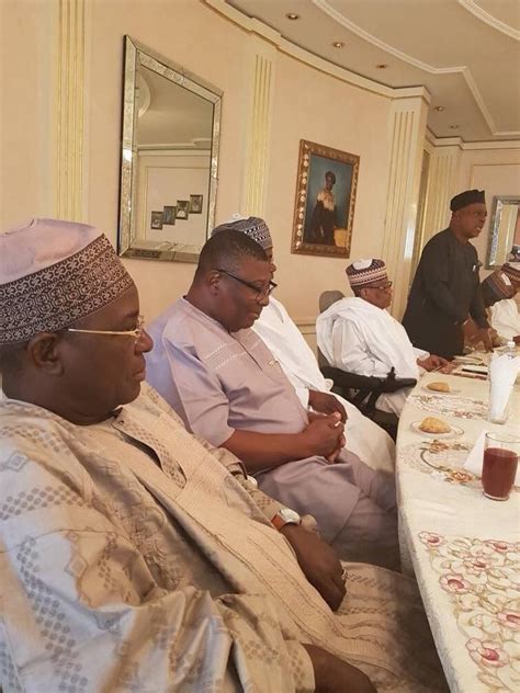 2019 Election Pdp Officials Pay Courtesy Visit To Ex Military Leader