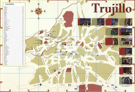 Mapas Y Planos Turísticos De Trujillo Conmimochilacuestas