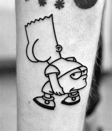 Top Best Funny Tattoos Inspiration Guide Next Luxury Simpsons Tattoo Tattoo