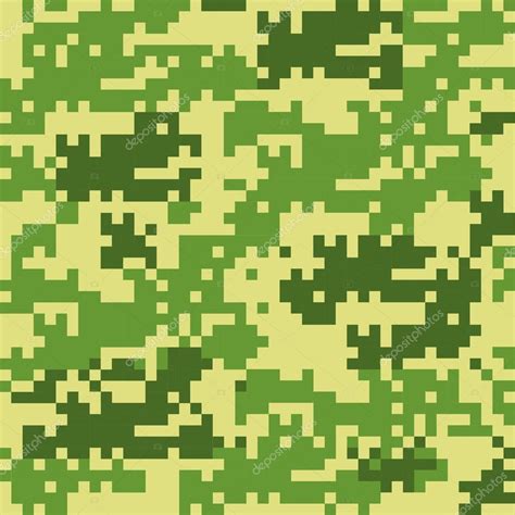 Digital Camouflage Seamless Patterns — Stock Vector © Digital Clipart