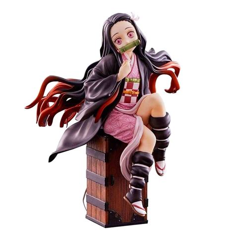 Buy Anime Figure 5 9 Inches Nezuko Figure Japanese Anime Figures Handmade Kamado Nezuko Figure