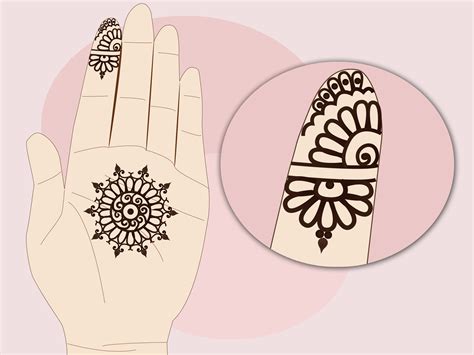 How To Design A Simple Indian Engagement Mehndi 12 Steps