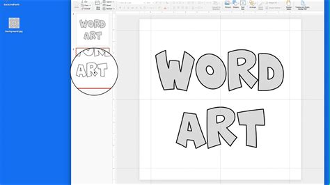 How To Create Word Art In Powerpoint Youtube