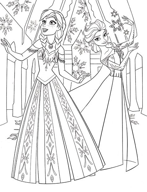65 dessins de coloriage Elsa à imprimer sur LaGuerche.com  Page 1