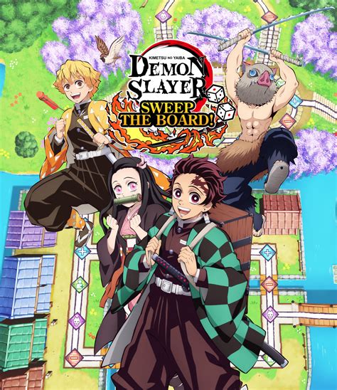 Demon Slayer Kimetsu No Yaiba Sweep The Board Chega Ao Switch Em