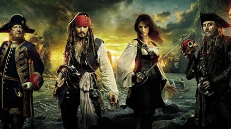 Johnny Depp Pirates Of The Caribbean Poster