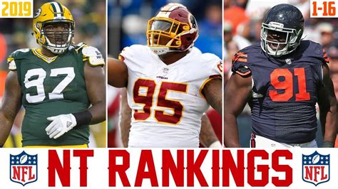 Ranking Nfl Nose Tackles From Worst To First For 2019 All 16 Nfl