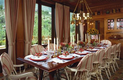 Wooden round dining table sets one of the most common table sets is a round dining table made from wood. How to Set a Trendy Table this Holiday Season ...