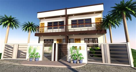 Floor Plan Duplex House Philippines House Design Ideas
